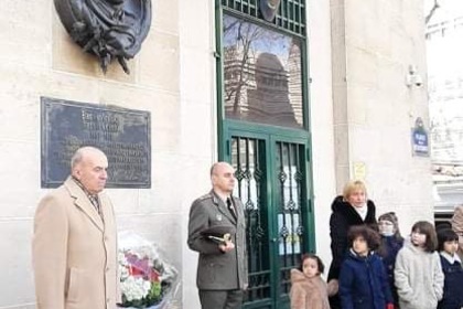 Посолство в Париж отдаде почит към делото и паметта на Васил Левски